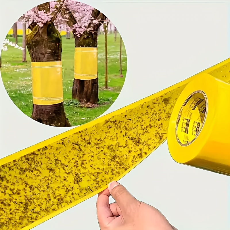 1 rulo böcek tuzağı bandı sinek yapışkan tuzak rulosu sera - Temu