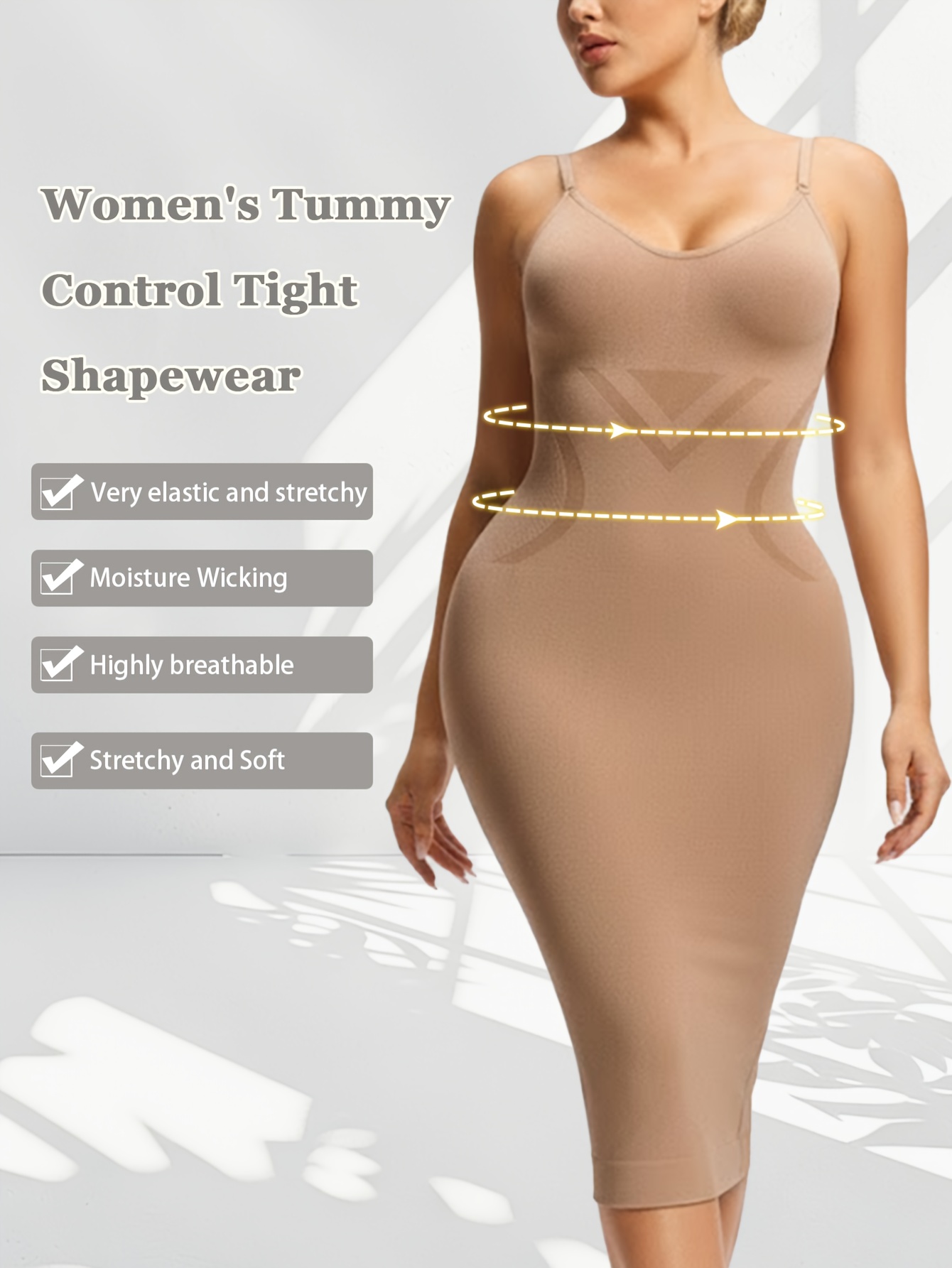 bodycon dress belly Tummy Tuck Bodycon Dress – GetFitWaist main image 1