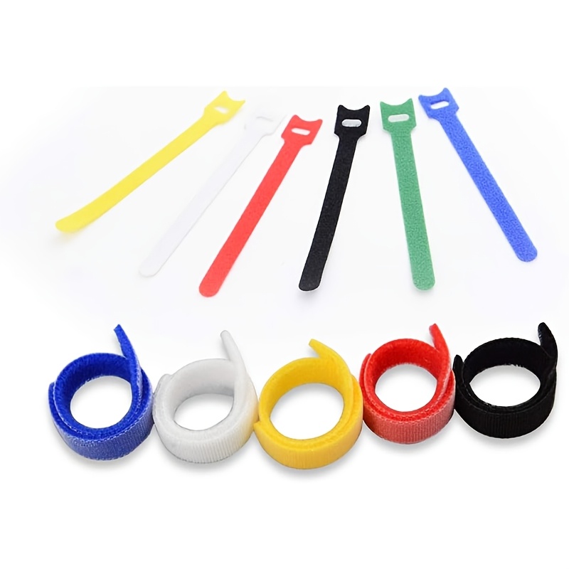 160pcs Reusable Adjustable Cable Ties, 2 Sizes