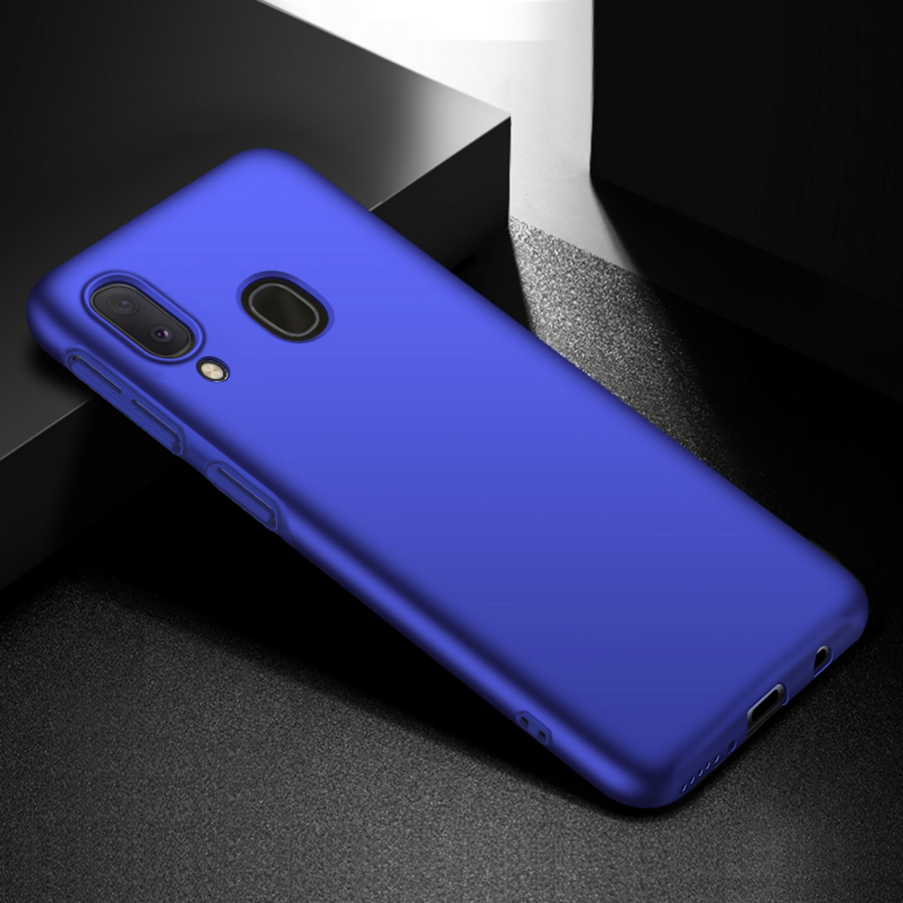 

For A20e Mobile Phone Case, Solid Color Pc Hard Back Cover, Full Coverage Ultra-thin Shockproof Fashionable Anti-fall, Mobile Phone Case For Men And Women