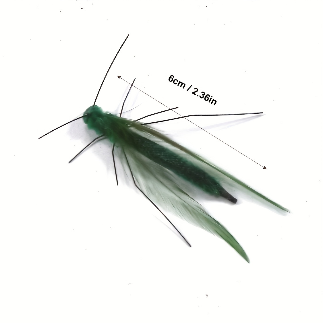   feline   featuring a lifelike insect design complete with a lengthy and synthetic feathers made from durable plastic   battery       and exercise for indoor kittens Product details 6