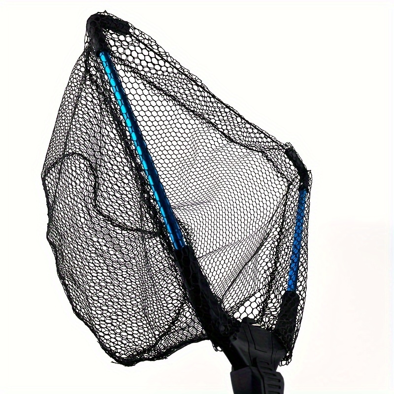 Fishing Net Foldable Control Triangle Dip Net Portable Folding