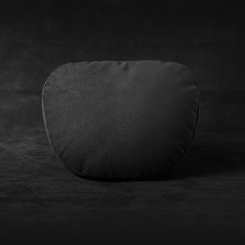 TEMU 1/2pcs Upgraded Headrest And Waist Combination, Suede Material, Very Suitable For , Breathable Car Seat Cushion, No Soreness After Continuous