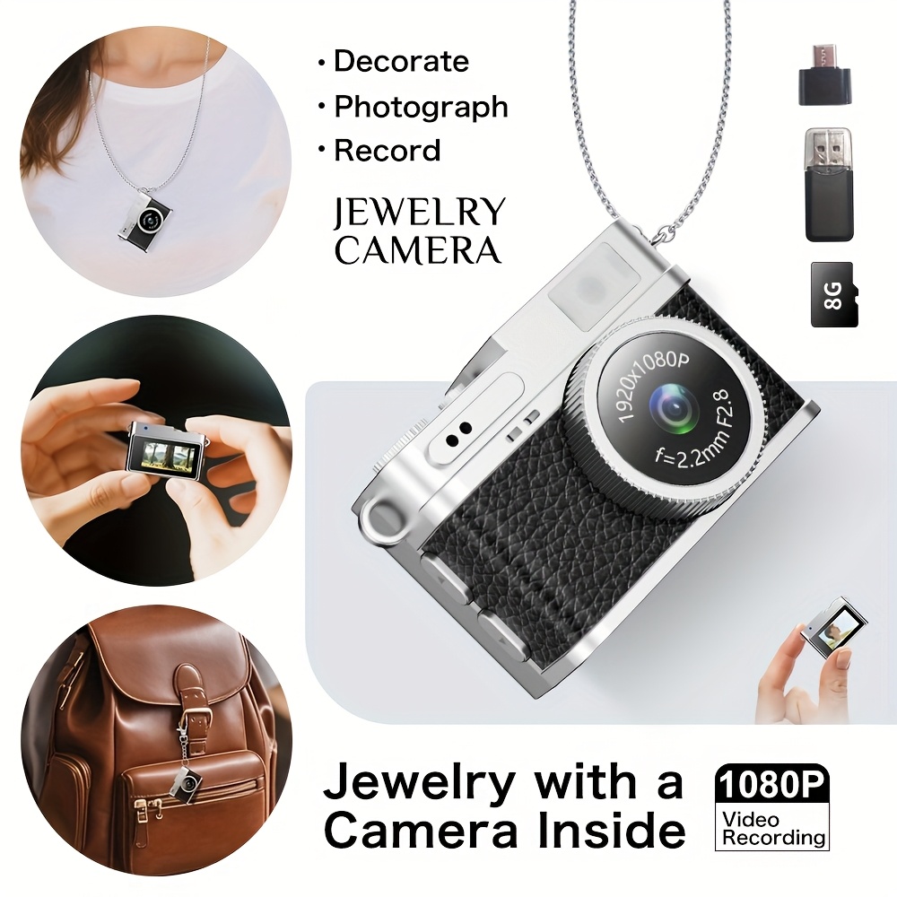 商品名】デジタルカメラとウェアラブルアクセサリーの両方を実現する