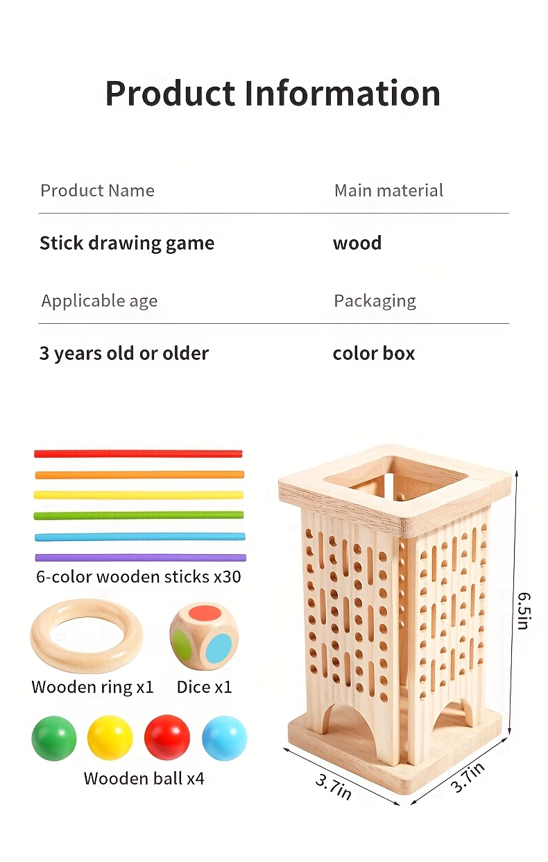 Jeu de société interactif parent-enfant en bois ! Un jeu Slapjack 3-en-1 avec lancer de dés pour améliorer la concentration et l'équilibre, offrant plusieurs modes de jeu. Essentiel pour des moments familiaux de qualité, stimulant la cognition et les compétences de réflexion. Idéal pour les bas de Noël, cadeaux de Noël