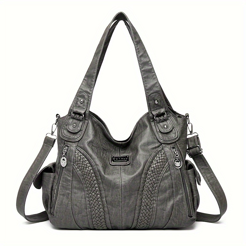 Easy Versatile Vintage Women' Handbag Shopping Shoulder Bag Vacation Travel Tote Bag Bag