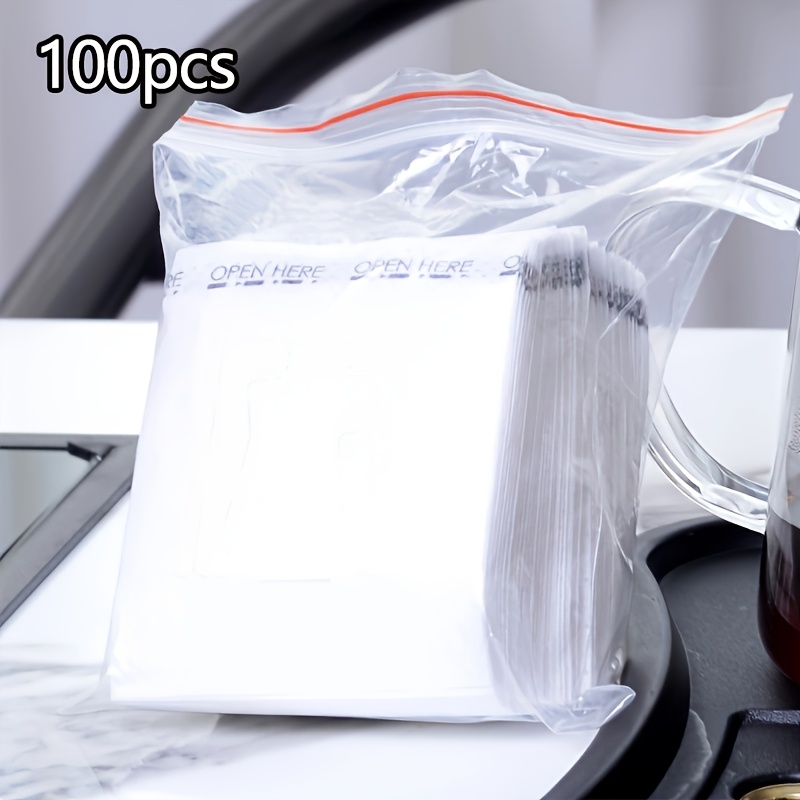 TEMU Upgraded Ear-hook Coffee Filter Bags, Food-grade Material, Suitable For Home Use Coffee, Soybeans And Other Grains Filtering In Multiple ,