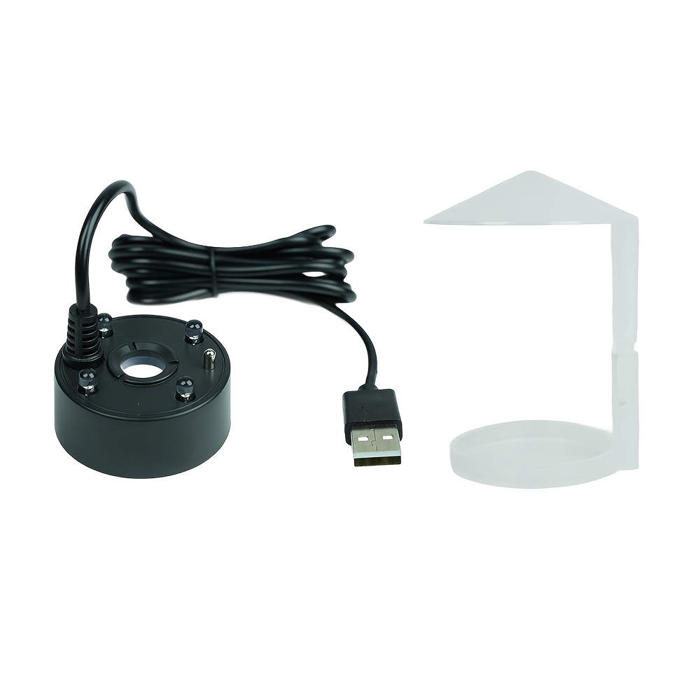 Garden Gazebo Fog Machine with Light, Witch Cauldron Mist Maker, Halloween Water Feature Decorative Atmosphere Lamp, Outdoor Ambiance, Garden Decoration, Mystical Effect, Spooky Atmosphere, Easy Setup, USB Powered, Atmosphere Light, Home Decorators, Halloween Enthusiasts