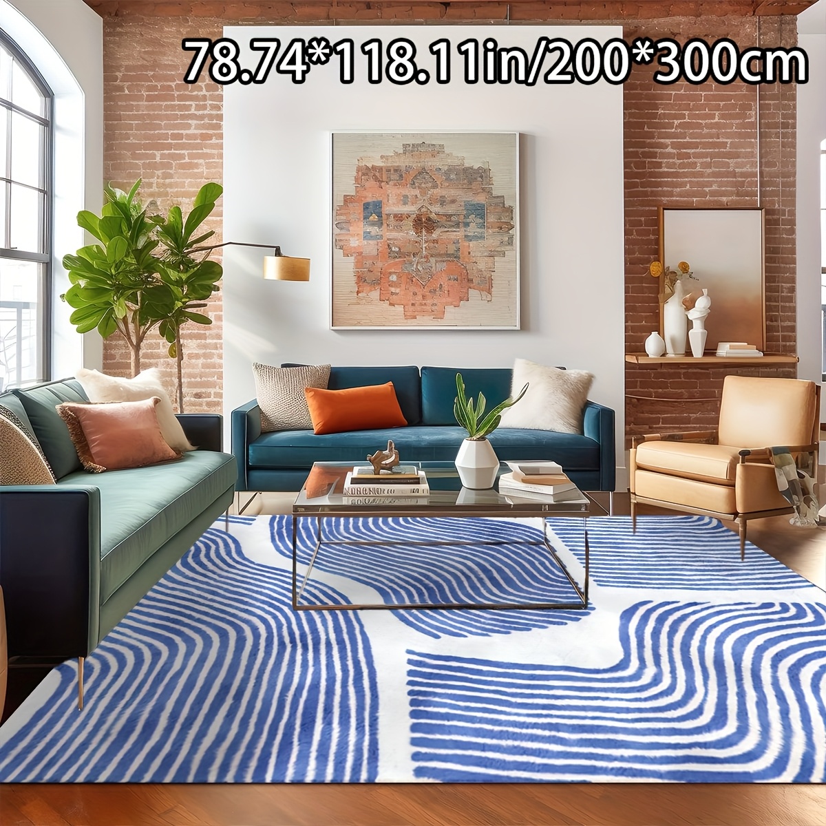 TEMU This Gift, Featuring Soft Plush And A Dotted Plastic Base, Is Suitable For Use In 6 Different Rooms. It Showcases A Modern With Curved Texture