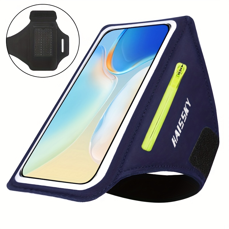 elastic mobile phone arm bag zipper pocket unisex Temu Georgia