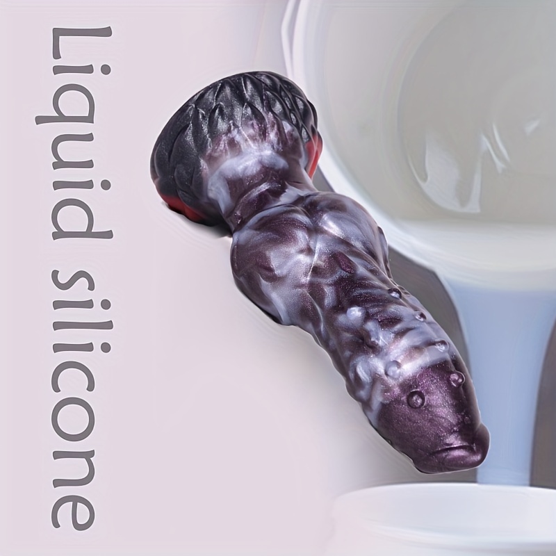 thick dildos plug toys silicone soft flexible safe
