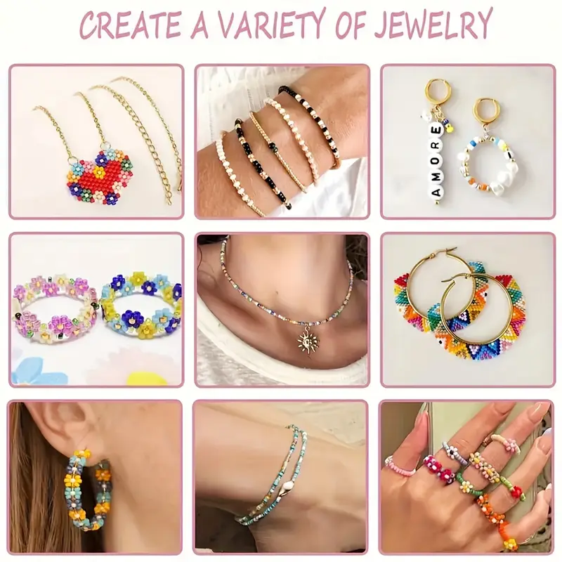 Anelli Di Collegamento Per Orecchini - 80 Pezzi, 4 Colori, Forma Esagonale, Lega Resistente - Foto 4