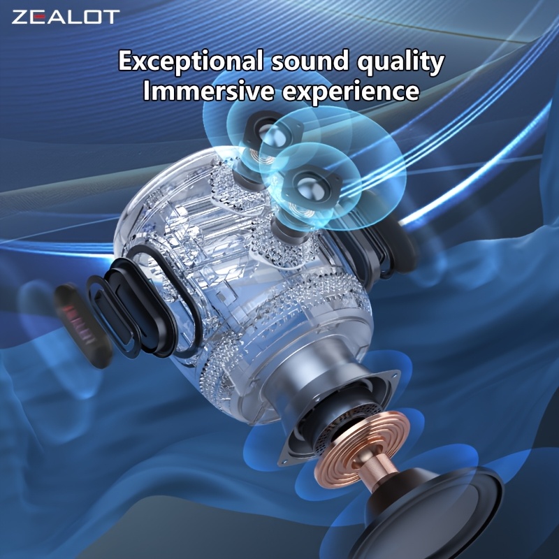 ZEALOT S64 50W RGB Home Speaker with 7200mAh Battery