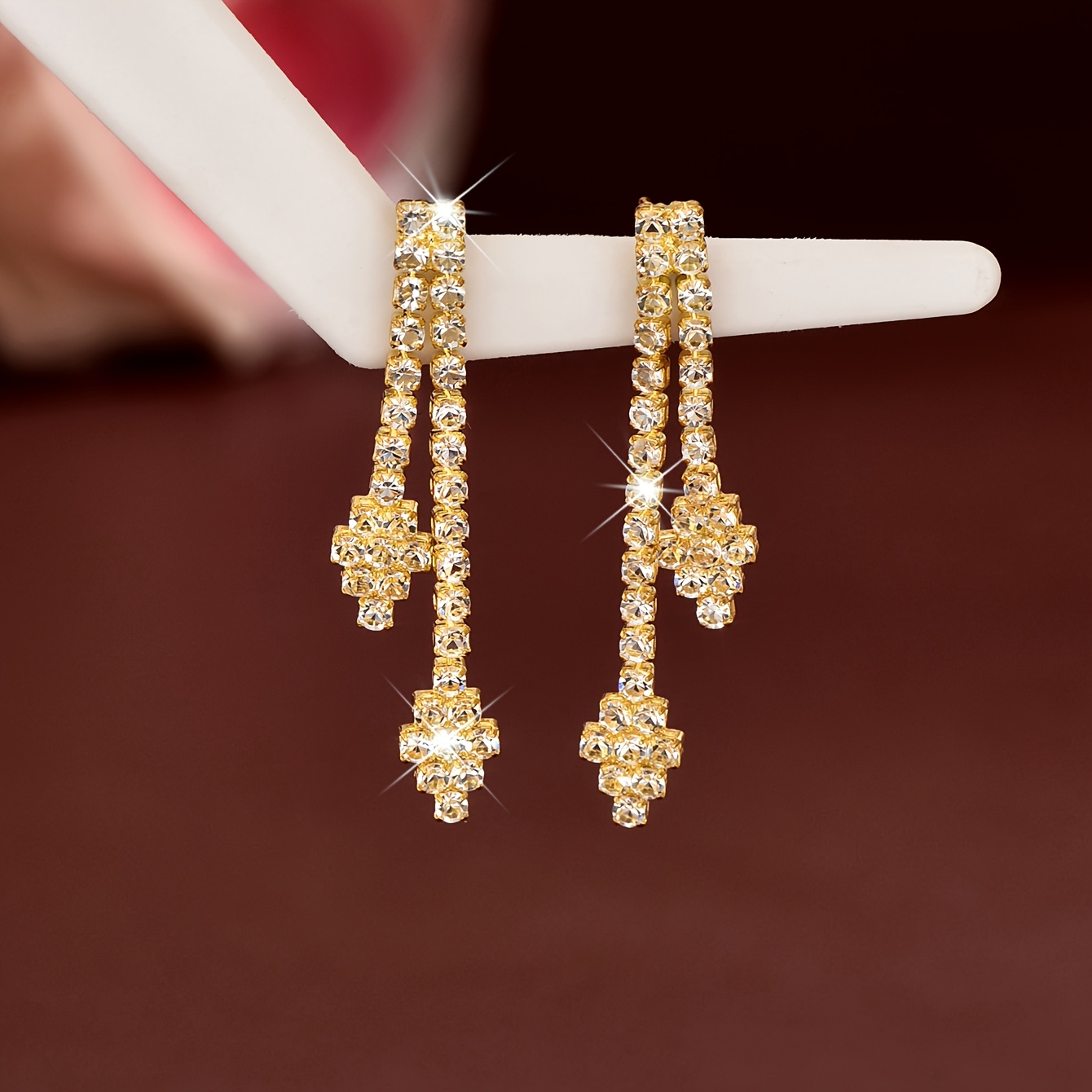 Women's Trendy Drop Earrings, Casual Travel Style