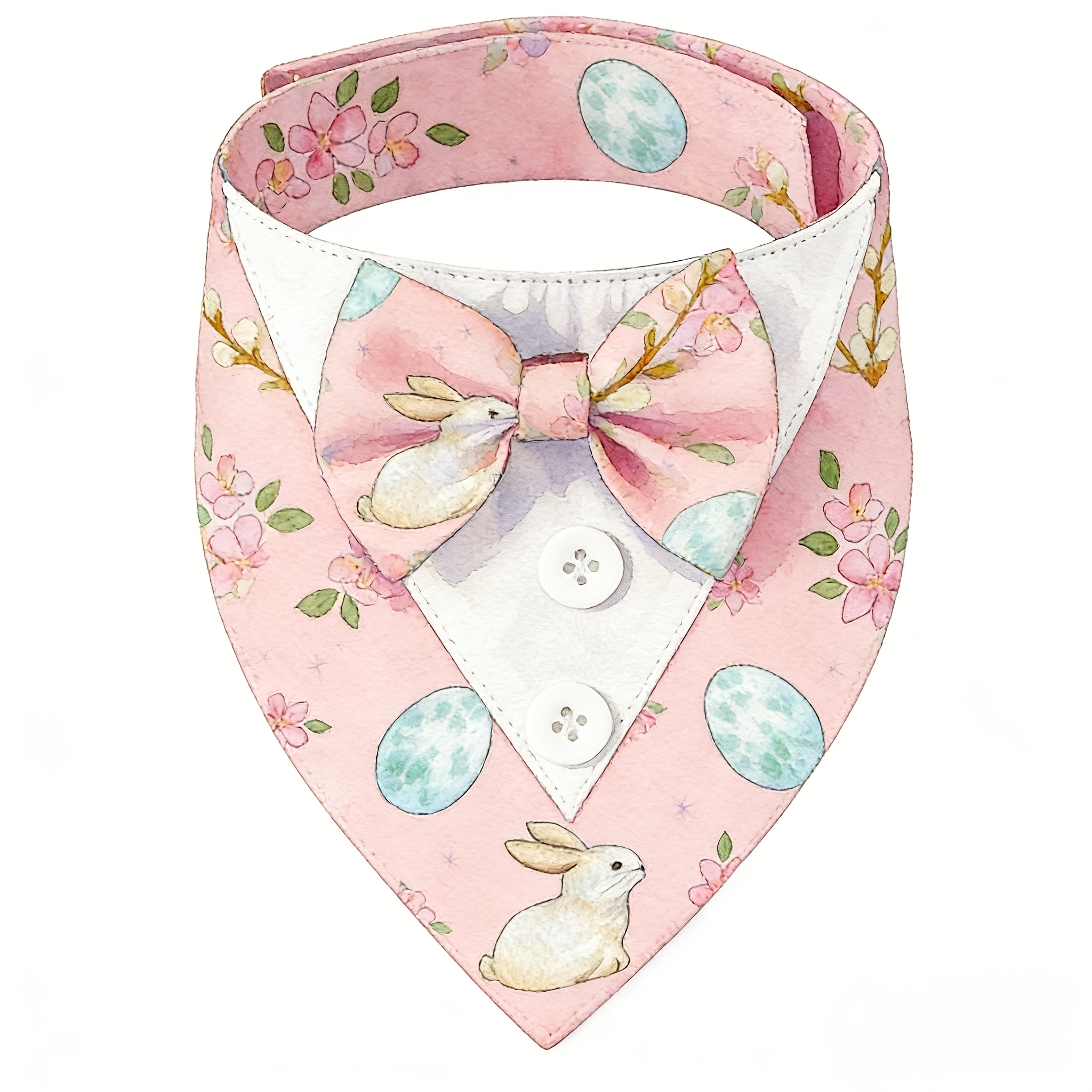 Plaid Bow Tie Pet Collar for Festivals and Special Occasions