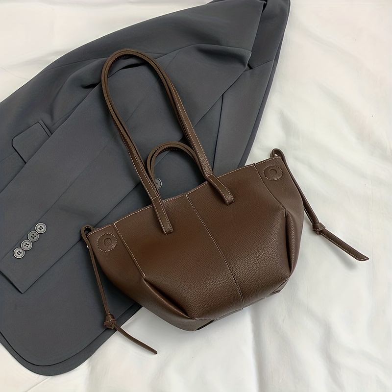 E-shop Koreanische Version des Trends: Damen-Tragetasche mit großem Fassungsvermögen, neue Nischen-Handtasche, Achseltasche, schlichte modische
