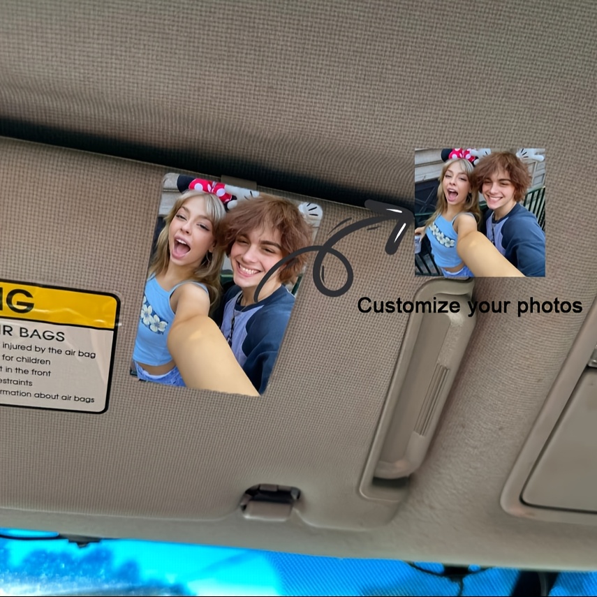 

Personalized Car Visor Clips, Crafts Photo Frames, Photo Car Visor Clips