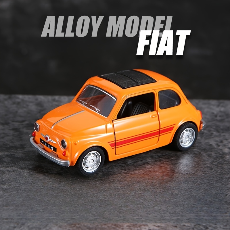 Vintage Mini Alloy Car, Door Opening Design Toy Car Model, Easy to Return  by Walking, Suitable for 3+ Years Old Birthday, Perfect Gift for