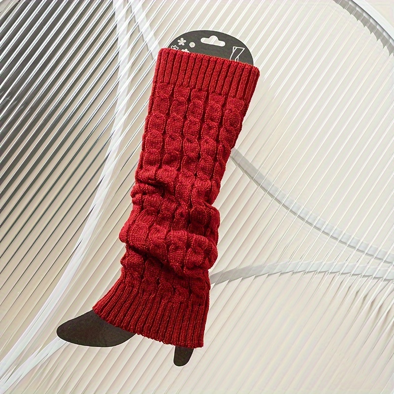 Wool Leg Warmers, Cable knit leg warmers, Hand knit socks, Chunky