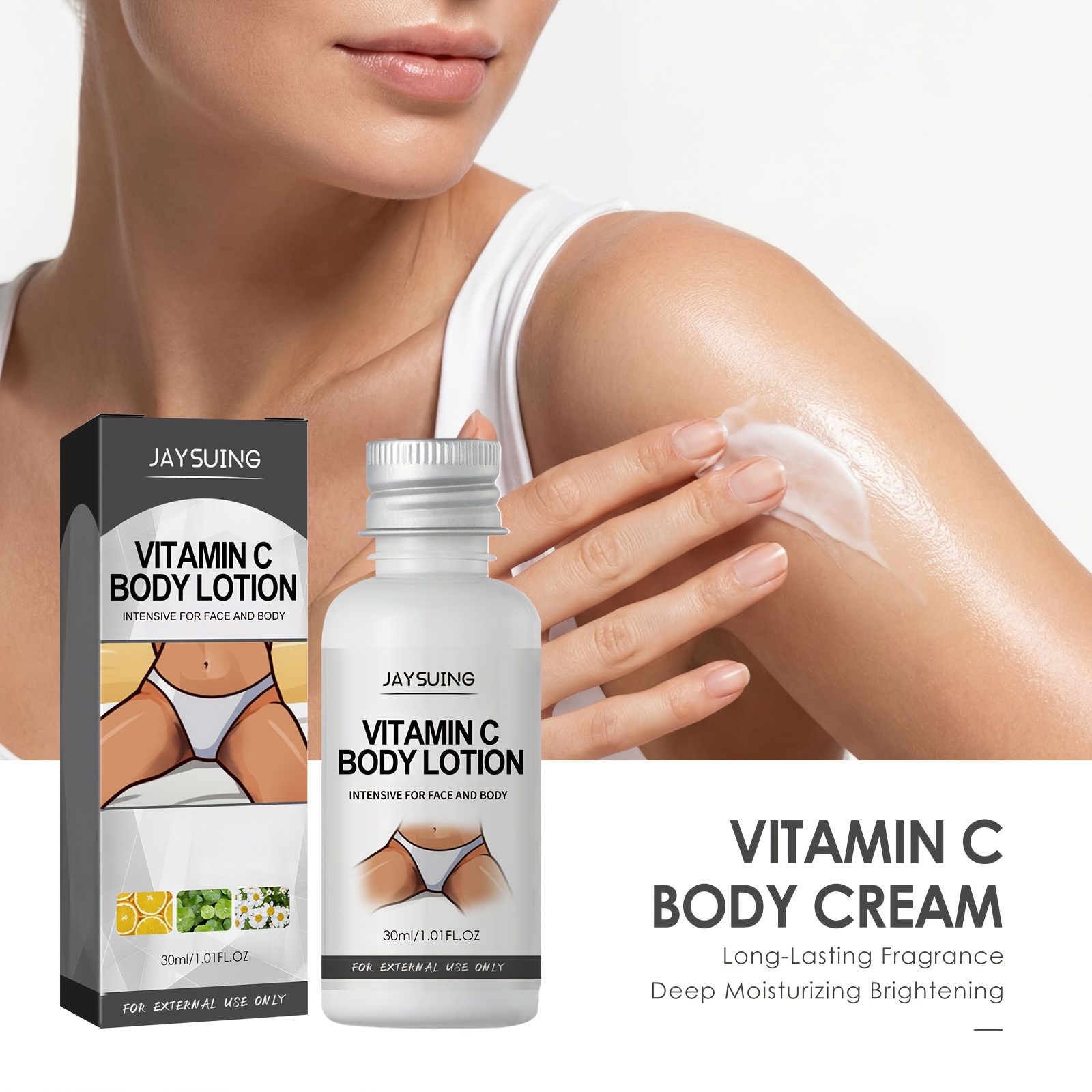 from the skin glutathione collagen sun gel patch * 30ml Vitamin C Body Lotion with Niacinamide & Centella Asiatica