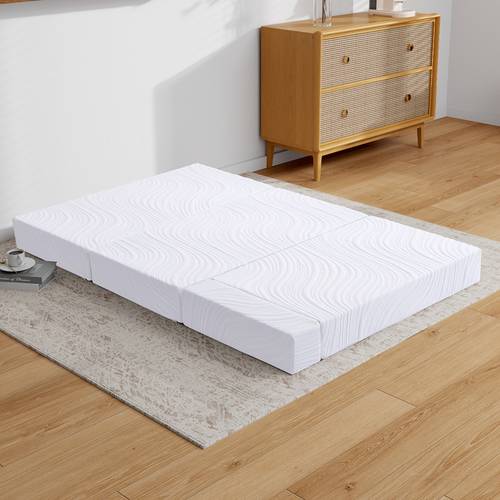 item picture 10cm 15cm thick folding memory foam mattress topper travel bed single small king size bed in a box removable cover medium firm portable foldable mattress for camping no wood durable