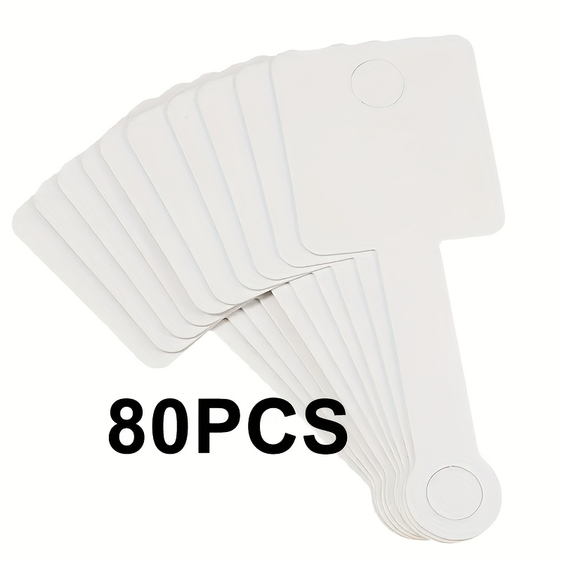 TEMU Jewelry Keychain Display Card, Self-adhesive Jewelry Packaging Card, Suitable For Bracelets, Necklaces, Hair Cords, Keychains, Earrings, And