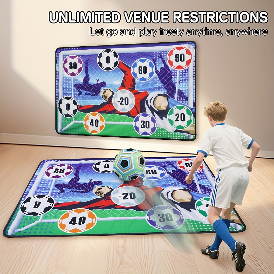 soccer ball games set for indoor outdoor soccer goal game for backyard sport toys soccer gifts for boys girls 3 5 6 8 years old birthday christmas Product details 0