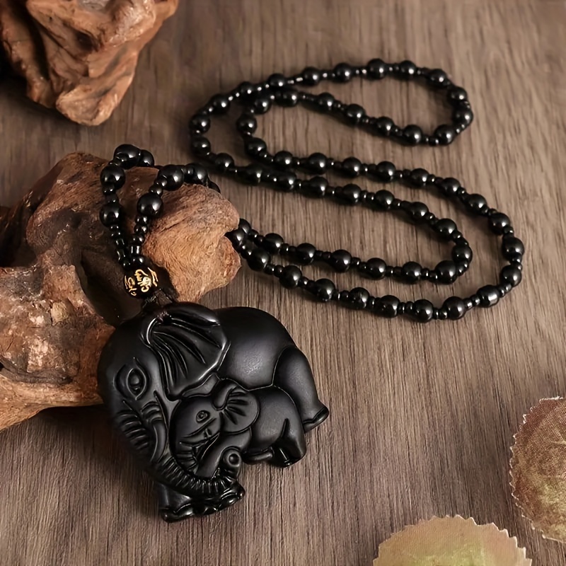 Mens clearance elephant necklace