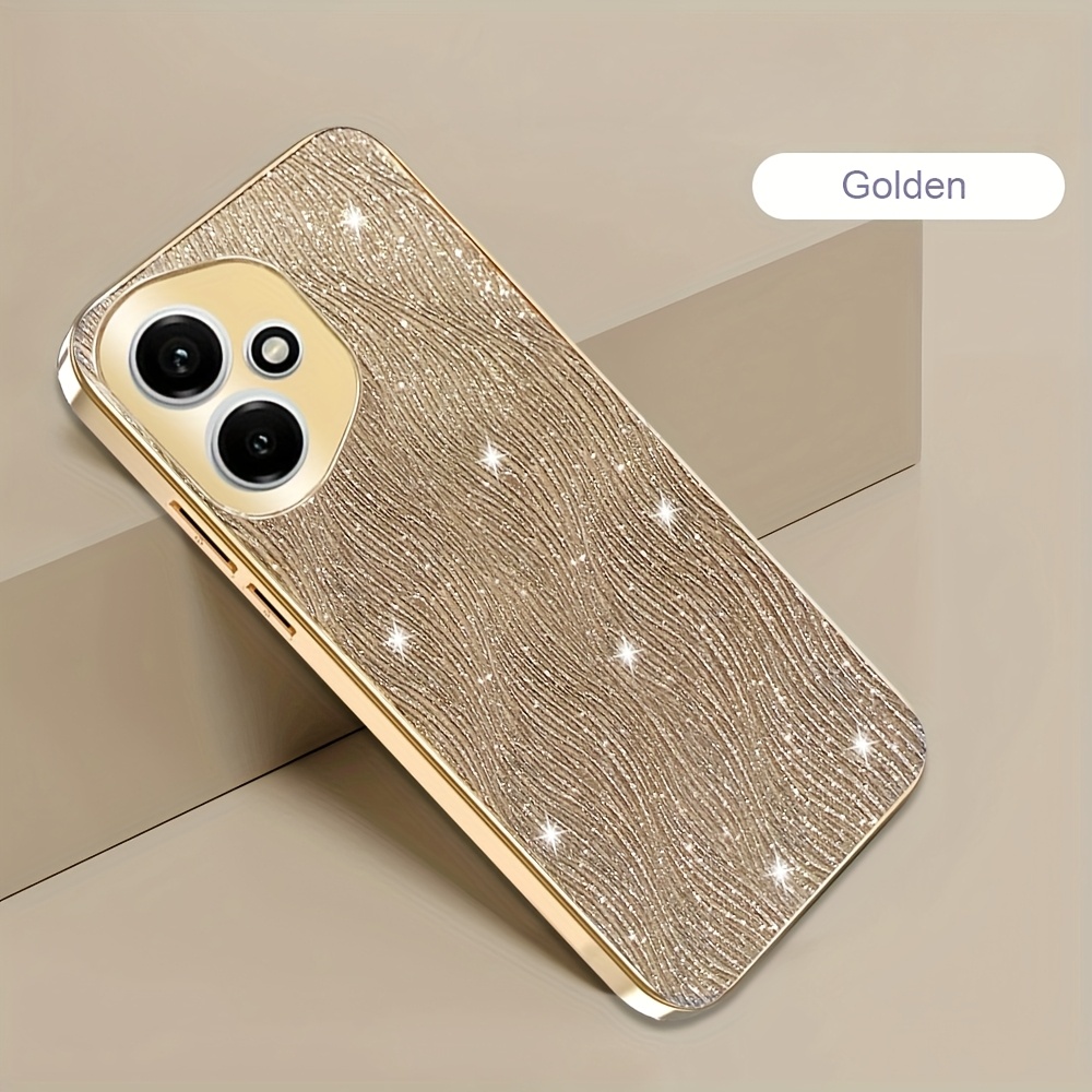 TEMU Coque de téléphone - Cette coque de téléphone et attrayante, conçue pour Honor 400/400 Pro/400 Lite, présente un motif d'ondes brillant et offre