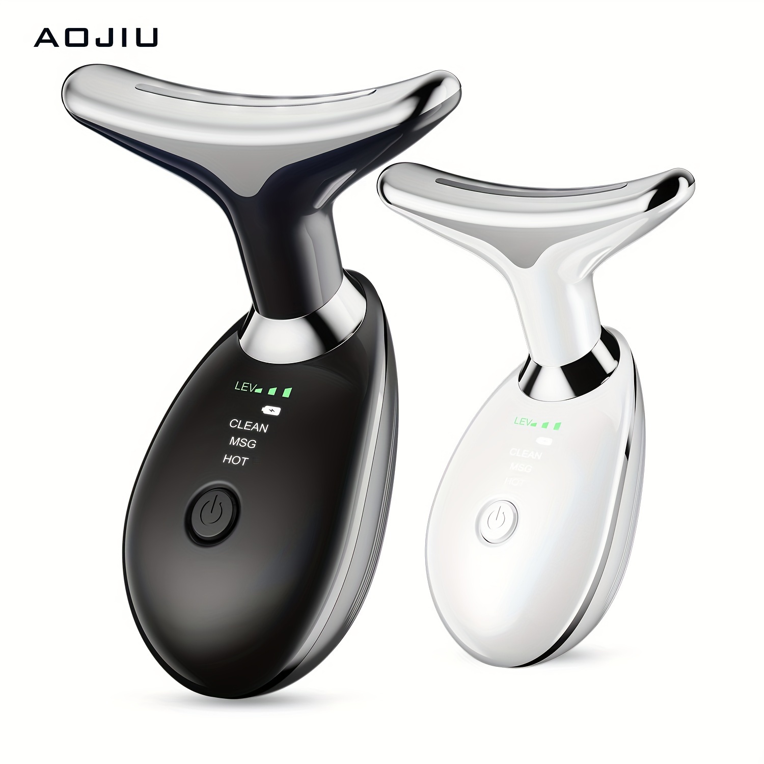 

Aojiu Portable Beauty Instrument, Neck Facial Massager, Relaxes Skin 3-mode, Home Spa Massager, Girl Gift For Skin Care, Beauty Massager