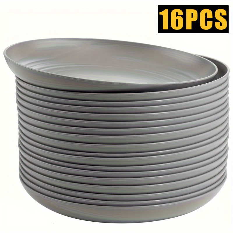 16er set pp essteller nicht leicht brechen beige schwarz