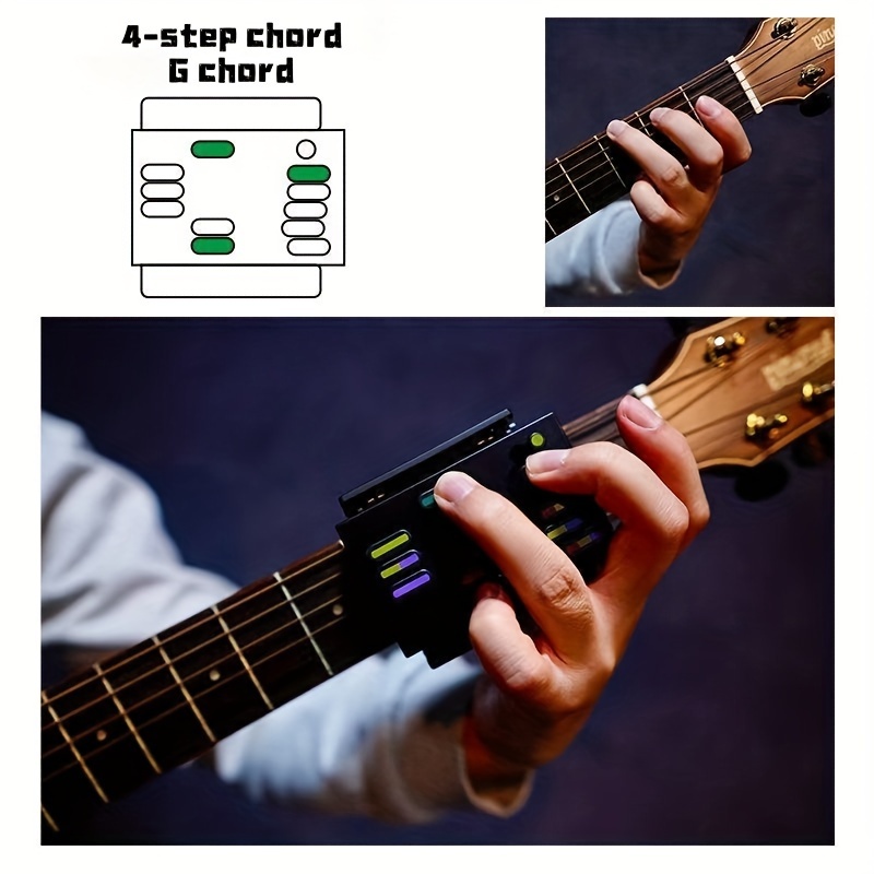 Guitar Auxiliary Chord Changer Practice Magic Ukulele Left Handed ...