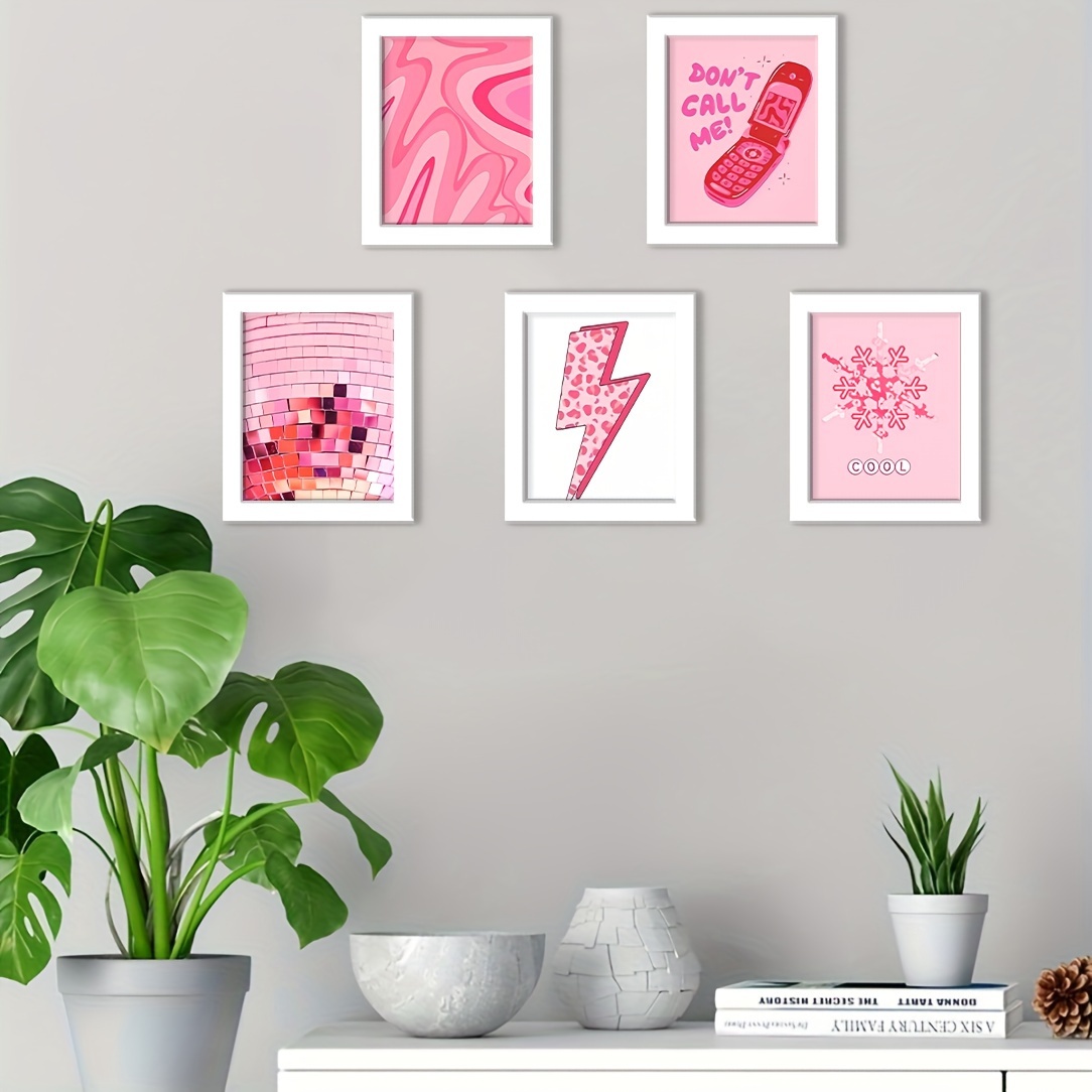 Preppy Room Decor Cute Aesthetic Wall Art Posters Paintings - Temu ...