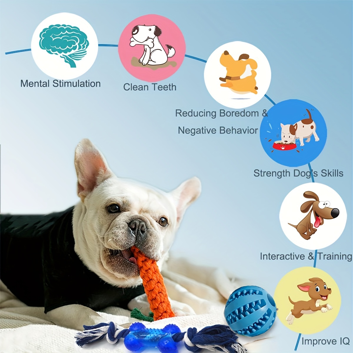 PawPal Chew Toy Bundle Image 3