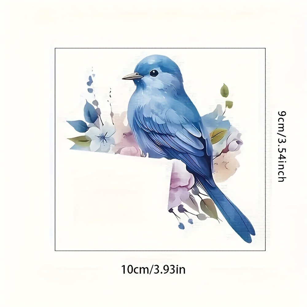 Image of 1pc Vivid For Bird Pattern Wall Sticker, Suitable For Switches And Outlets, Self-adhesive Decorative Sticker, Durable Material, Wall Decoration, Aesthetic Home Decor, Room Decoration, Your Home