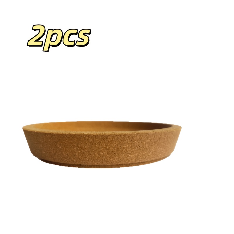 Cork Coaster Suitable For Tea/ Cups - Thick Heat-resistant Non-slip Absorbent Cup Mat, Cork Pad For Hot Drinks, Tables, Cafes, Use - Compatible For Mugs,, Tea