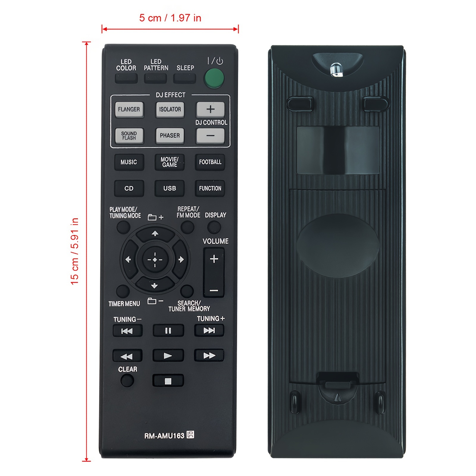 new rm amu163 replacement remote fit sony home - Temu