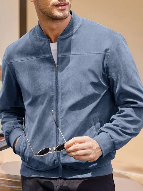 1 mens fashion casual cardigan high end texture 95 polyester 5 spandex essential golf outfit breathable and warm must have for indoor parties outdoor sports wardrobe essential casual trendy style suitable for autumn winter