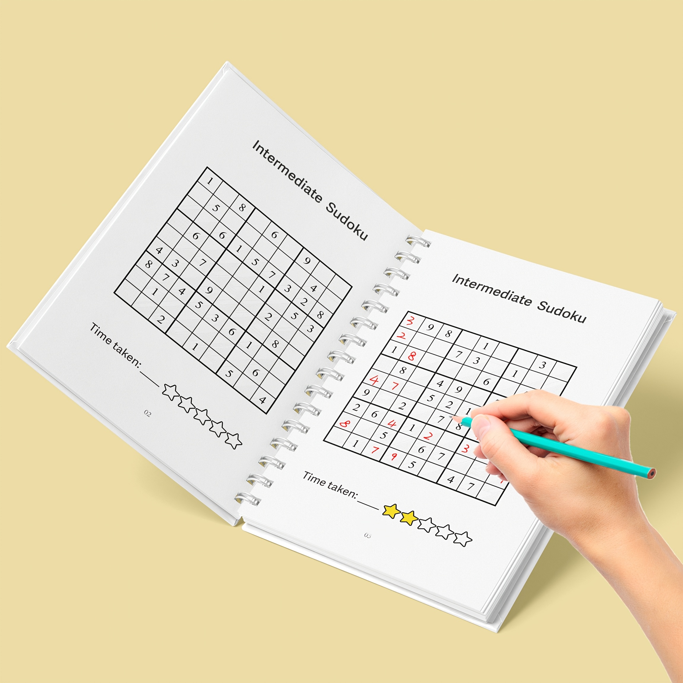 One Piece of Entertaining And Educational Sudoku Books Designed for Children to Enhance Their Logical Reasoning Abilities.