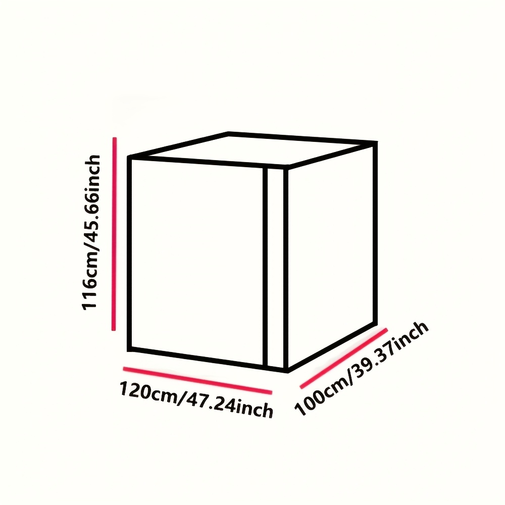 TEMU 1pc Outdoor Water Tank Cover, Oxford Cloth Outdoor Water Tank Protective Cover, , Uv-resistant, With Transparent Viewing Window For Water Level