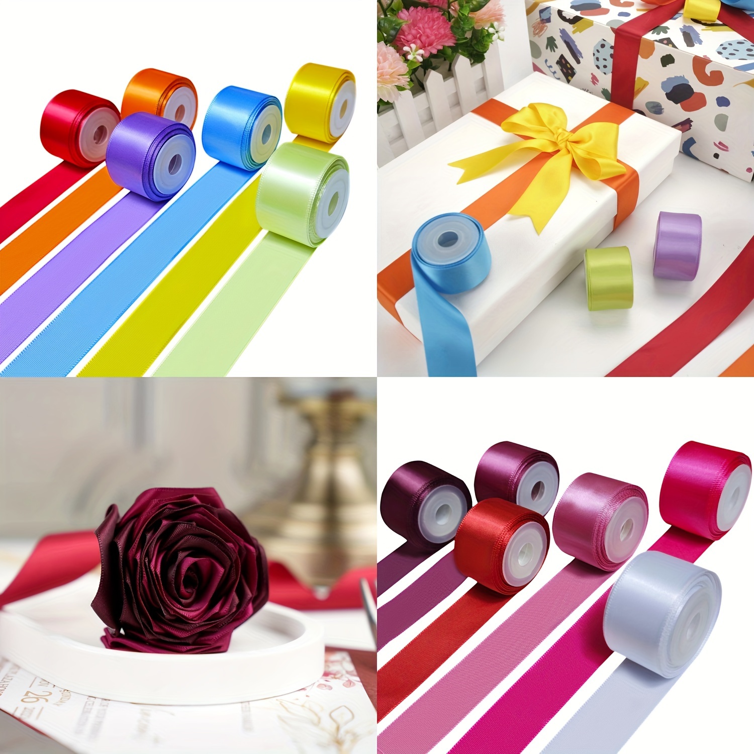 

de 30 de en 6 Rouleaux - Assorties Vibrantes de Cadeaux, Loisirs , Décorations de et d'