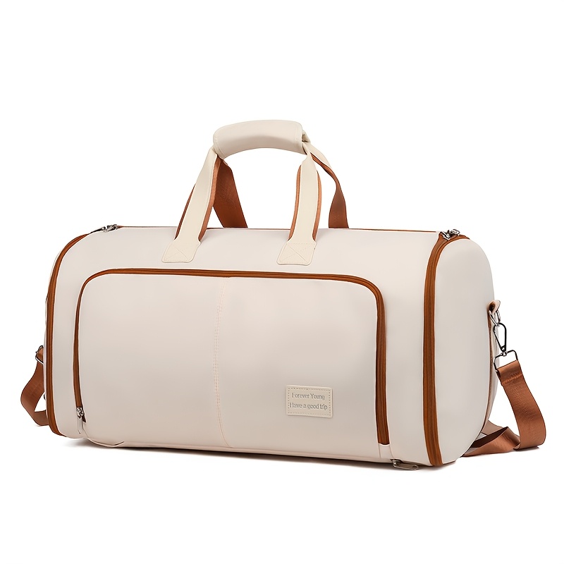 TEMU Handbag 60l Multifunctional Handbag, Neutral High-quality Nylon Cloth Bag, Skirt Handbag, Letter Logo Handbag, Large Capacity Leisure Backpack,