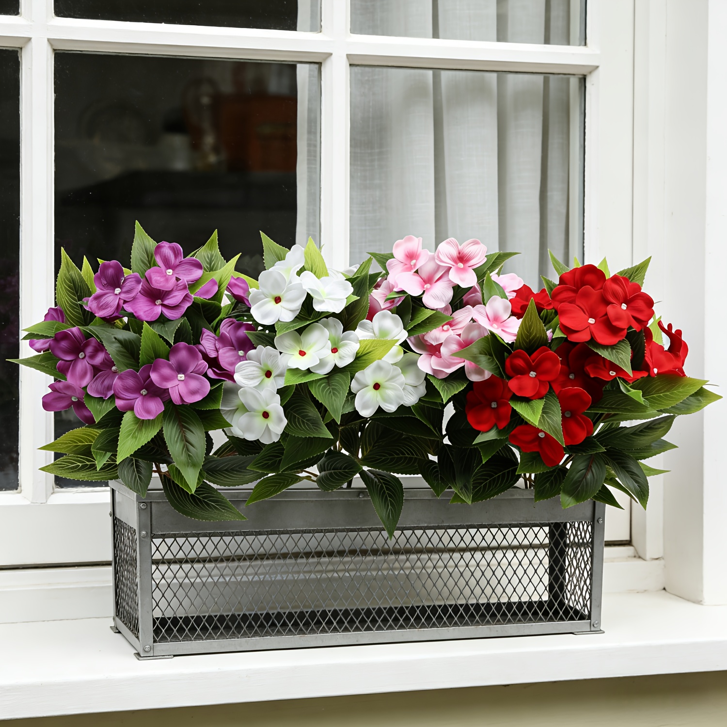 2 stck knstliche blumen mehrfarbige kunstblumen - Temu Austria