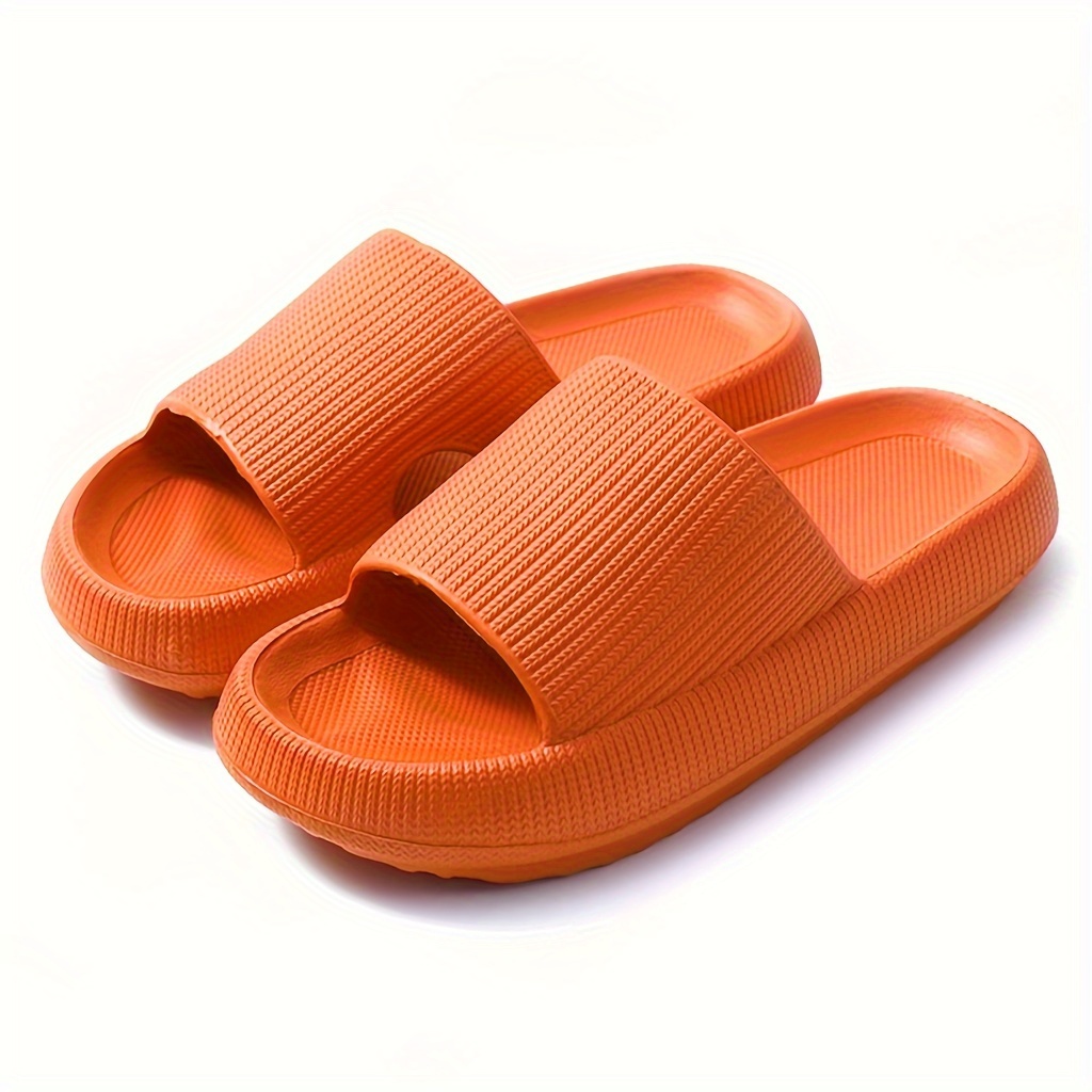 Mens orange store slides