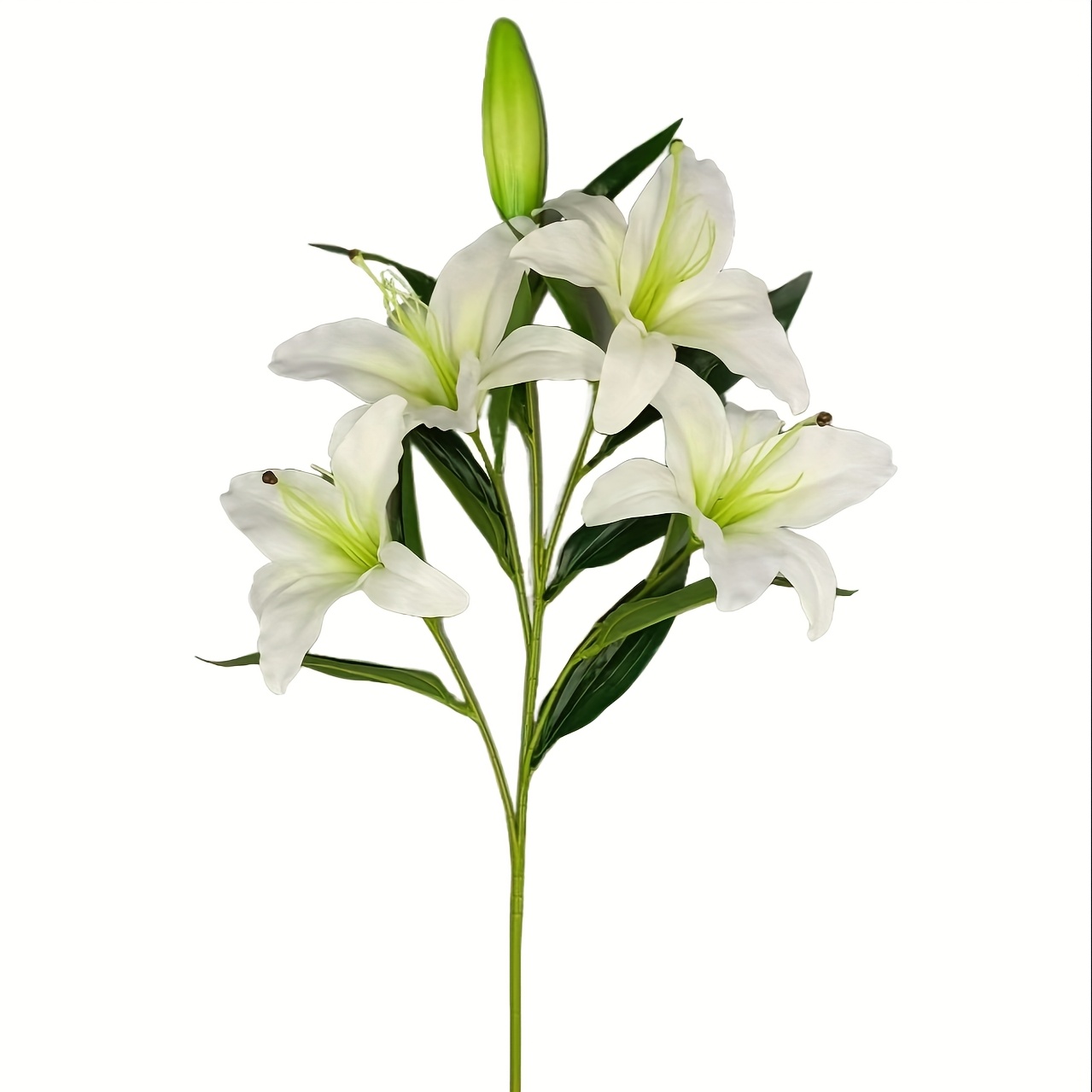 TEMU 1pc, 29.53 Inches, Artificial Lily Flower Stems - Home Decor, Mother's Day Gifts, Anniversaries, And Get , Wedding Decorations And Photo Props