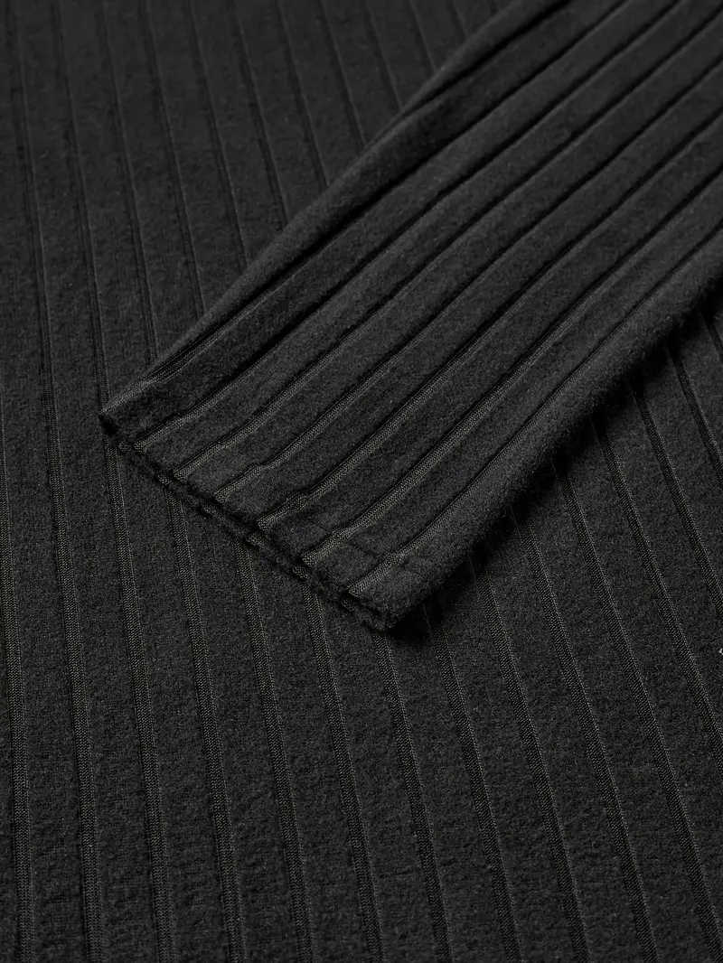 mens fashion mens t shirt autumn winter casual ribbed v neck long sleeve mens henley shirt casual wear design medium stretch fabric durable construction pullover top Product details 3