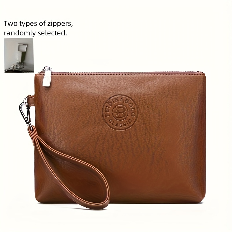 TEMU Fashion Wallet Korean Version Business Handbag Casual