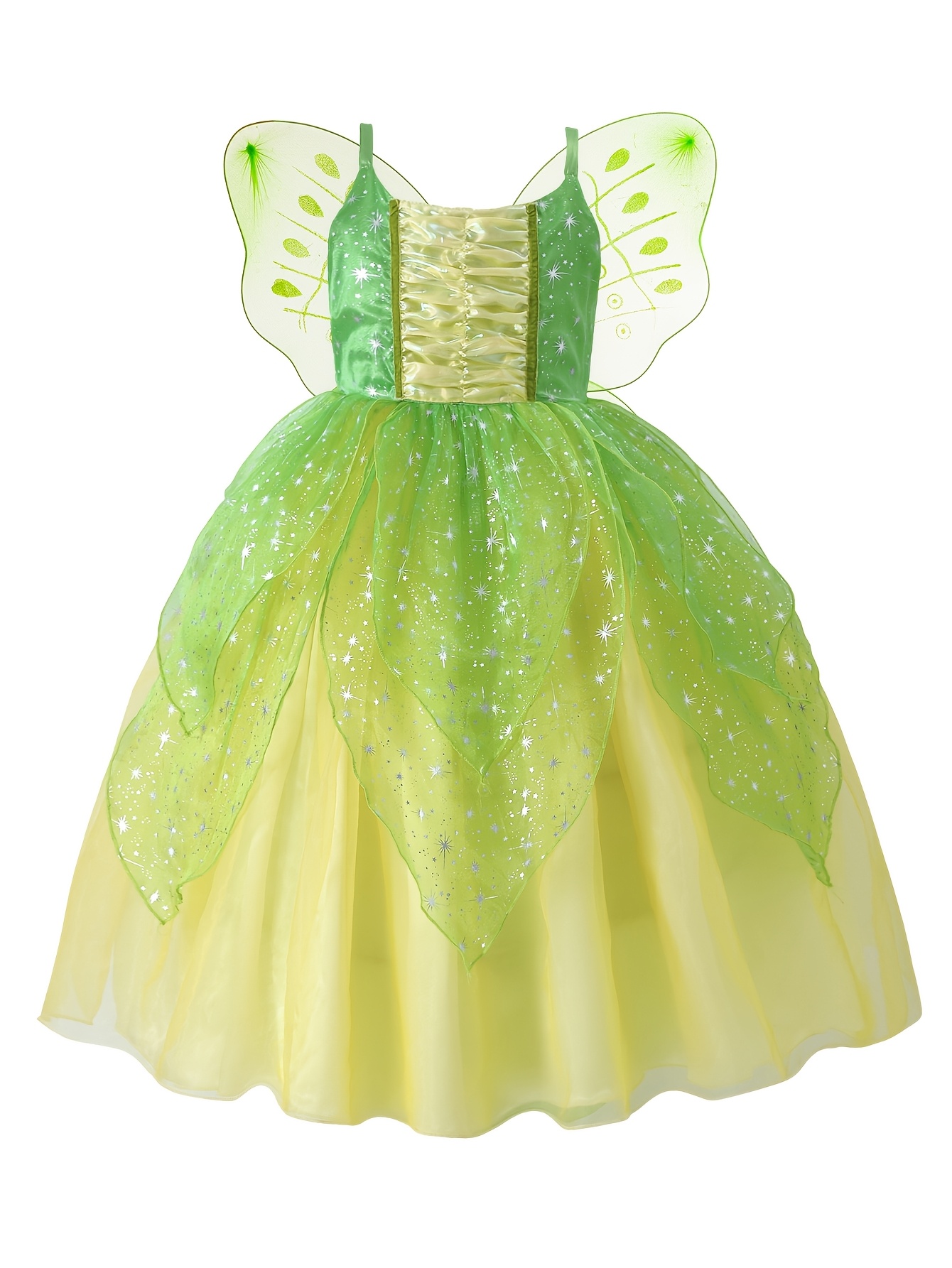 yellow dress with green accessories Charlotte Floral Smocked Dress With Bloomers in Green main image 0