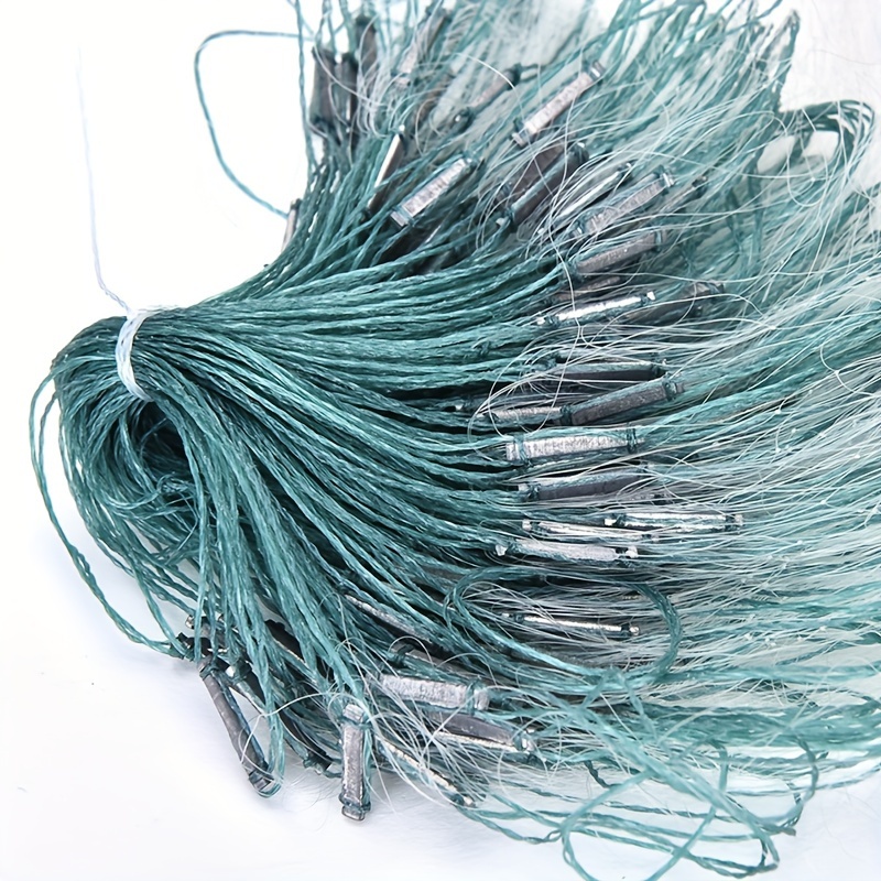 30m 6' x 100' 1-4/5' 3 Layers Monofilament Fishing Fish Gill Net with Float  Best