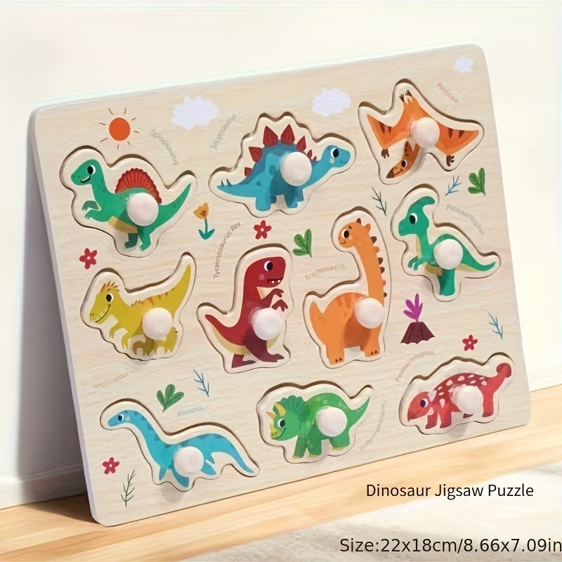 Wooden Shape Sorting Game for Toddlers, Educational Puzzle